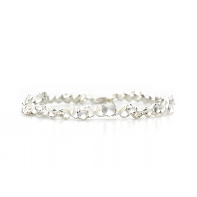 zilveren armband met kleine kuipjes - Wim Meeussen Antwerpen